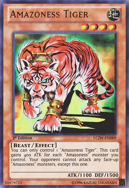 Amazoness Tiger [LCJW-EN089] Ultra Rare | Jomio and Rueliete's Cards and Comics