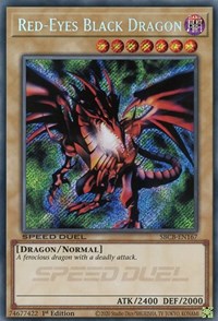 Red-Eyes Black Dragon (Secret) [SBCB-EN167] Secret Rare | Jomio and Rueliete's Cards and Comics