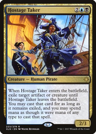 Hostage Taker [Ixalan] | Jomio and Rueliete's Cards and Comics