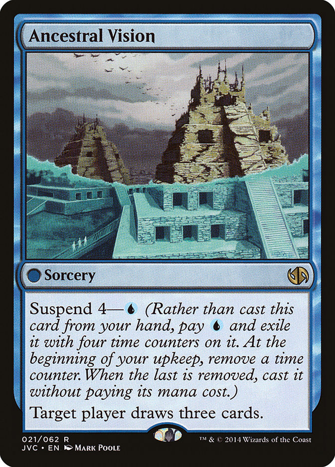 Ancestral Vision [Duel Decks Anthology] | Jomio and Rueliete's Cards and Comics