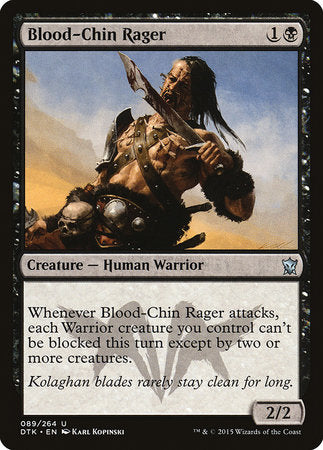 Blood-Chin Rager [Dragons of Tarkir] | Jomio and Rueliete's Cards and Comics