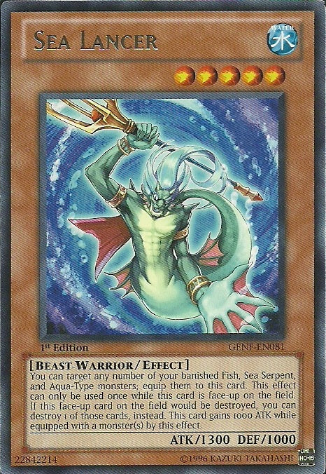 Sea Lancer [GENF-EN081] Rare | Jomio and Rueliete's Cards and Comics