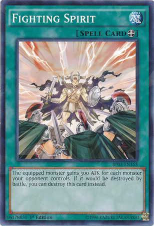 Fighting Spirit (Shatterfoil) [BP03-EN155] Common | Jomio and Rueliete's Cards and Comics