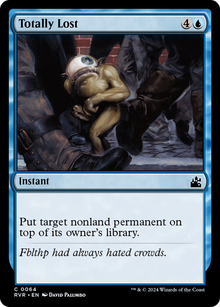 Totally Lost [Ravnica Remastered] | Jomio and Rueliete's Cards and Comics