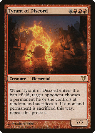 Tyrant of Discord [Avacyn Restored] | Jomio and Rueliete's Cards and Comics