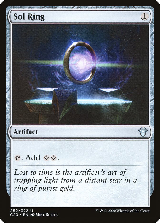 Sol Ring [Commander 2020] | Jomio and Rueliete's Cards and Comics