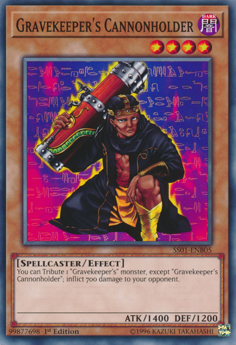 Gravekeeper's Cannonholder [SS01-ENB05] Common | Jomio and Rueliete's Cards and Comics