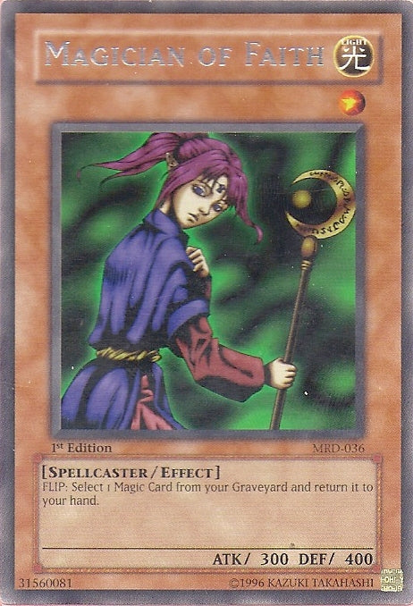 Magician of Faith [MRD-036] Rare | Jomio and Rueliete's Cards and Comics