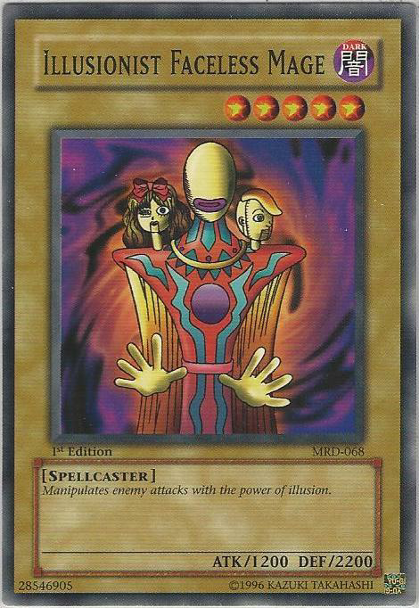 Illusionist Faceless Mage [MRD-068] Common | Jomio and Rueliete's Cards and Comics