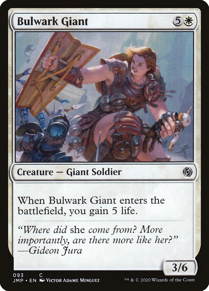 Bulwark Giant [Jumpstart] | Jomio and Rueliete's Cards and Comics