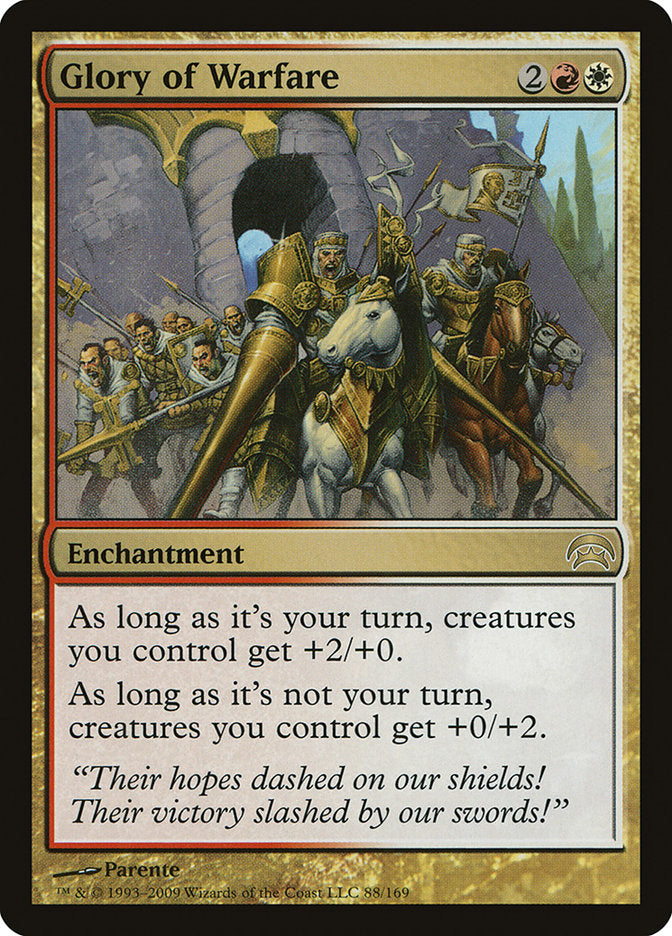Glory of Warfare [Planechase] | Jomio and Rueliete's Cards and Comics