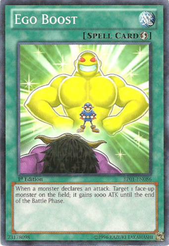 Ego Boost [BP01-EN086] Starfoil Rare | Jomio and Rueliete's Cards and Comics