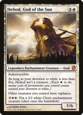 Heliod, God of the Sun [Theros] | Jomio and Rueliete's Cards and Comics