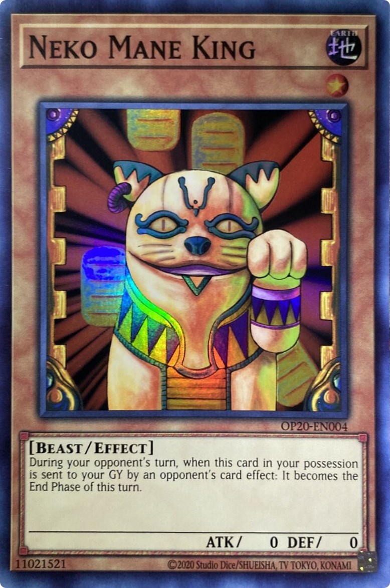 Neko Mane King [OP20-EN004] Super Rare | Jomio and Rueliete's Cards and Comics