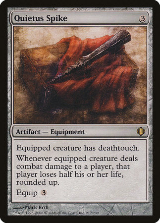 Quietus Spike [Shards of Alara] | Jomio and Rueliete's Cards and Comics