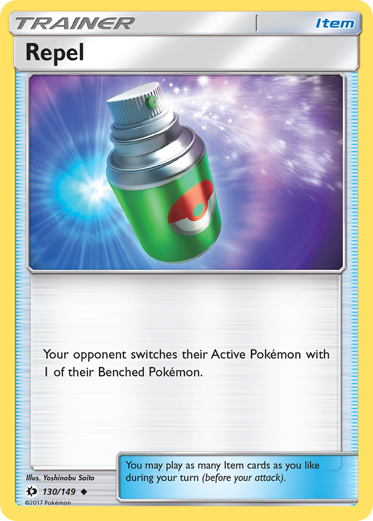 Repel (130/149) [Sun & Moon: Base Set] | Jomio and Rueliete's Cards and Comics