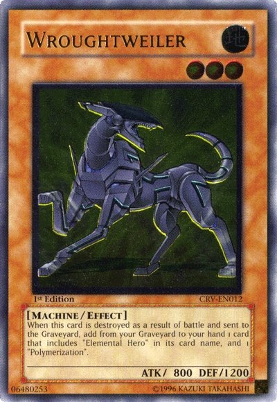 Wroughtweiler (UTR) [CRV-EN012] Ultimate Rare | Jomio and Rueliete's Cards and Comics