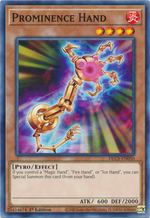 Prominence Hand [DLCS-EN050] Common | Jomio and Rueliete's Cards and Comics