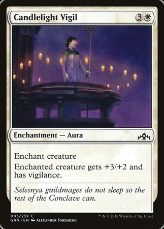 Candlelight Vigil [Guilds of Ravnica] | Jomio and Rueliete's Cards and Comics