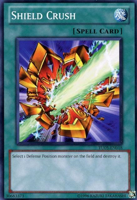 Shield Crush [TU05-EN018] Common | Jomio and Rueliete's Cards and Comics
