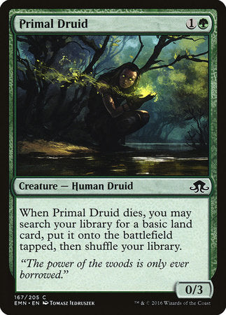 Primal Druid [Eldritch Moon] | Jomio and Rueliete's Cards and Comics