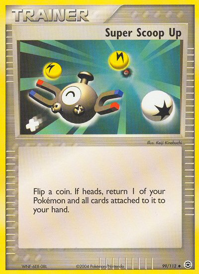 Super Scoop Up (99/112) [EX: FireRed & LeafGreen] | Jomio and Rueliete's Cards and Comics