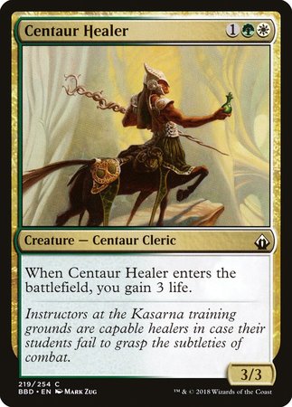 Centaur Healer [Battlebond] | Jomio and Rueliete's Cards and Comics