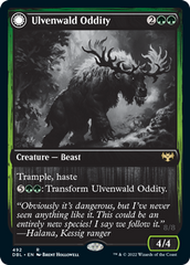 Ulvenwald Oddity // Ulvenwald Behemoth [Innistrad: Double Feature] | Jomio and Rueliete's Cards and Comics
