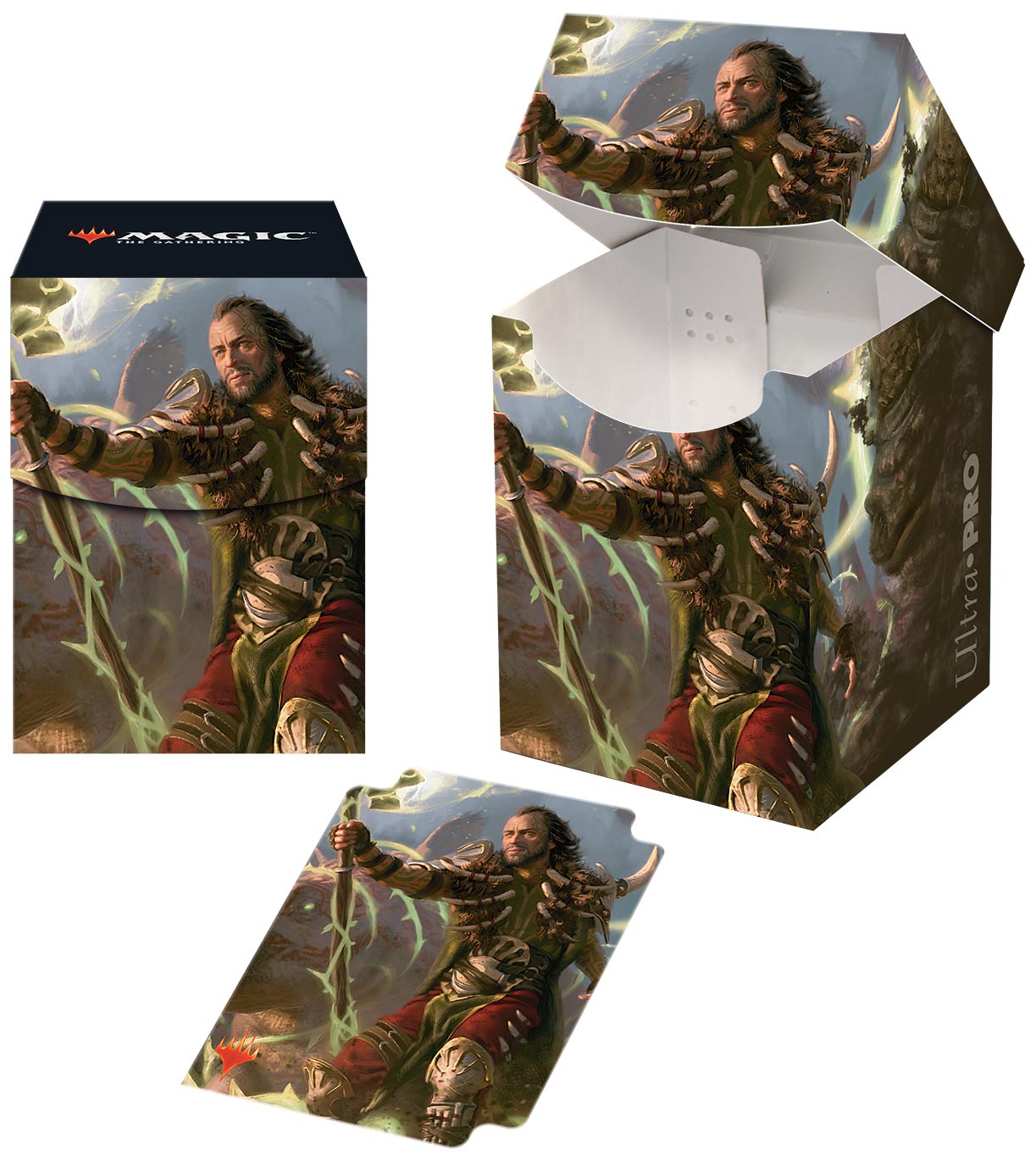 Ultra PRO: Deck Box - PRO 100+ (Commander 2019 - Ghired, Conclave Exile) | Jomio and Rueliete's Cards and Comics