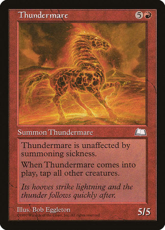 Thundermare [Weatherlight] | Jomio and Rueliete's Cards and Comics
