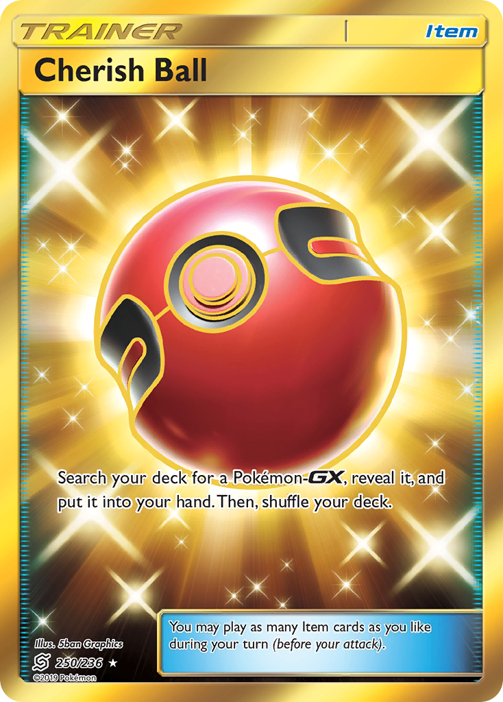 Cherish Ball (250/236) [Sun & Moon: Unified Minds] | Jomio and Rueliete's Cards and Comics