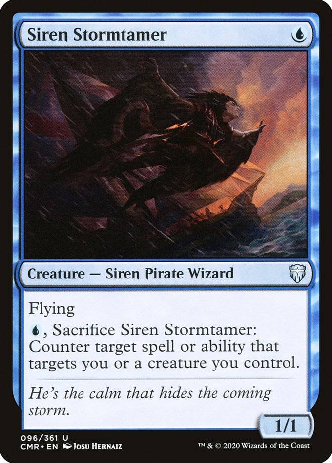 Siren Stormtamer [Commander Legends] | Jomio and Rueliete's Cards and Comics