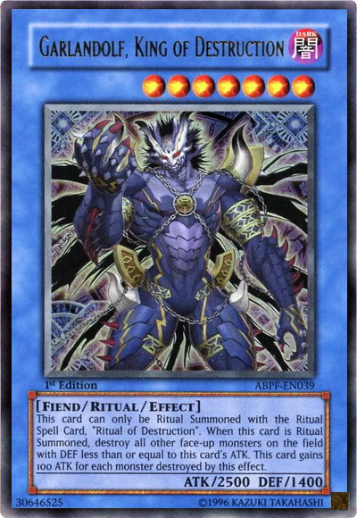 Garlandolf, King of Destruction [ABPF-EN039] Ultra Rare | Jomio and Rueliete's Cards and Comics