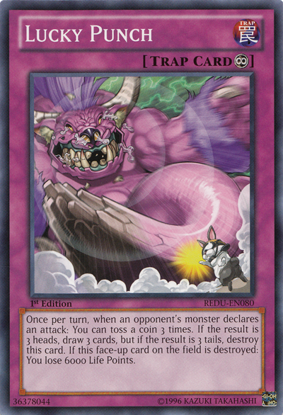 Lucky Punch [REDU-EN080] Common | Jomio and Rueliete's Cards and Comics