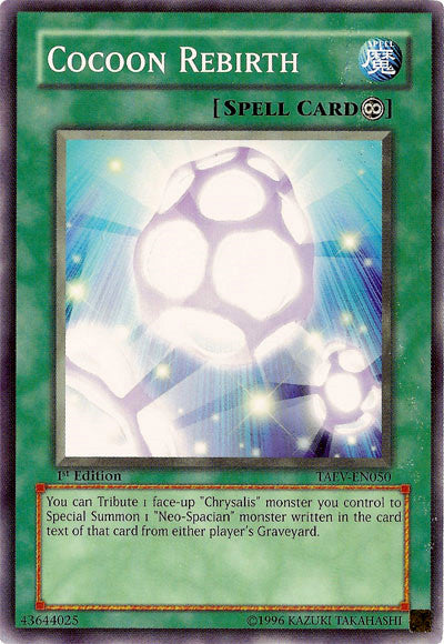 Cocoon Rebirth [TAEV-EN050] Common | Jomio and Rueliete's Cards and Comics