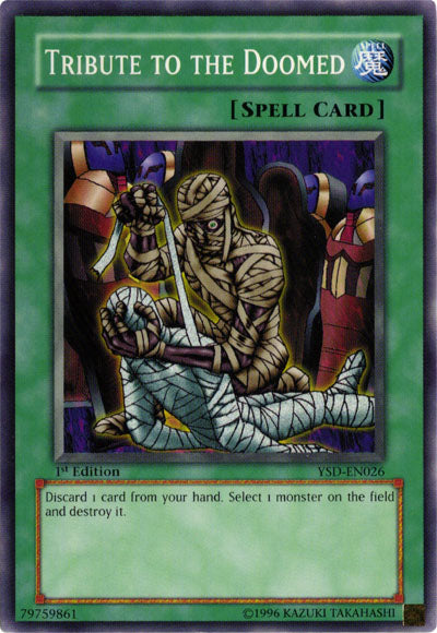 Tribute to The Doomed [YSD-EN026] Common | Jomio and Rueliete's Cards and Comics