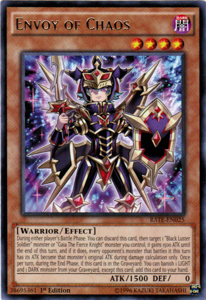 Envoy of Chaos [RATE-EN025] Rare | Jomio and Rueliete's Cards and Comics
