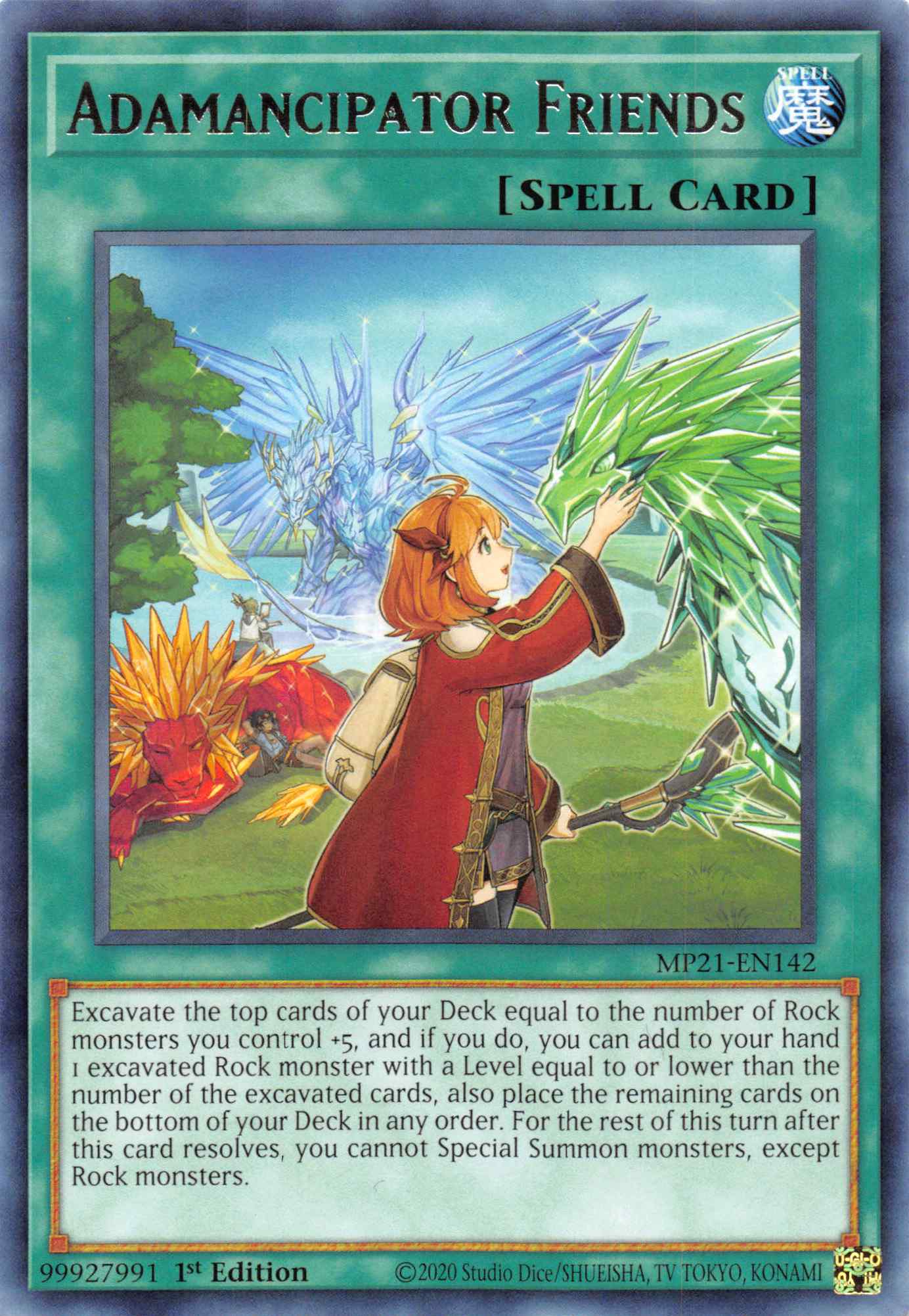 Adamancipator Friends [MP21-EN142] Rare | Jomio and Rueliete's Cards and Comics