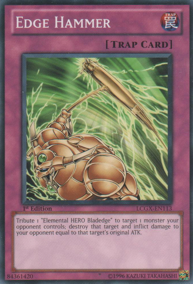 Edge Hammer [LCGX-EN113] Common | Jomio and Rueliete's Cards and Comics