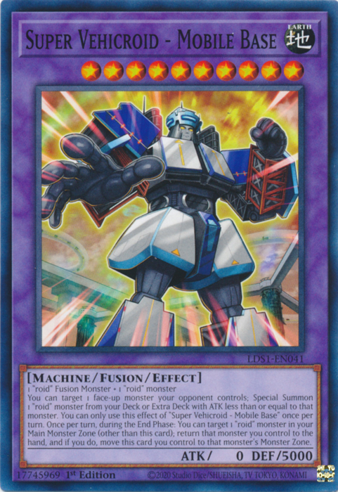 Super Vehicroid - Mobile Base [LDS1-EN041] Common | Jomio and Rueliete's Cards and Comics