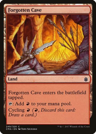 Forgotten Cave [Commander Anthology] | Jomio and Rueliete's Cards and Comics