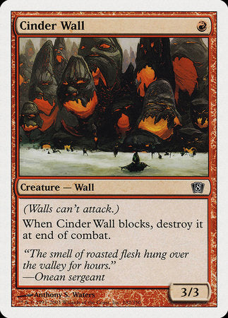 Cinder Wall [Eighth Edition] | Jomio and Rueliete's Cards and Comics