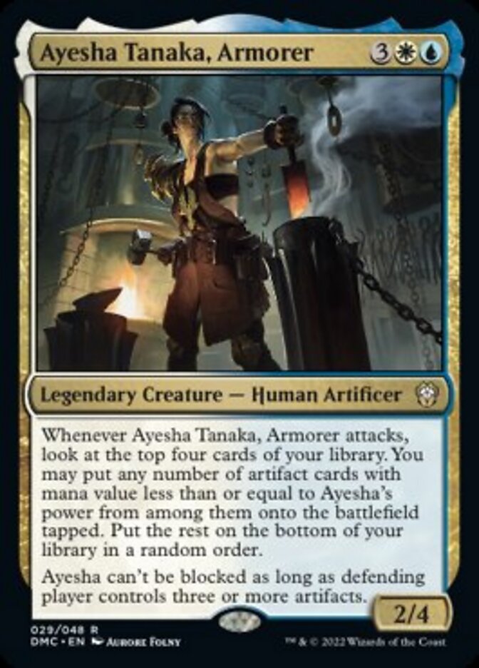 Ayesha Tanaka, Armorer [Dominaria United Commander] | Jomio and Rueliete's Cards and Comics