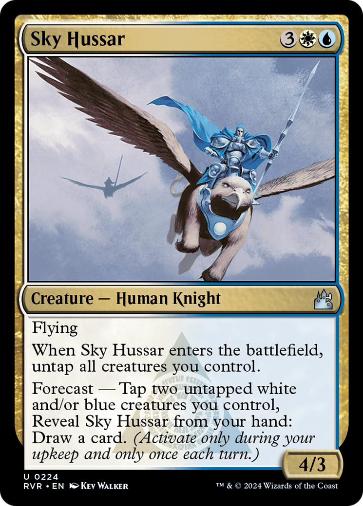 Sky Hussar [Ravnica Remastered] | Jomio and Rueliete's Cards and Comics
