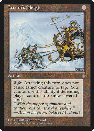 Arcum's Sleigh [Ice Age] | Jomio and Rueliete's Cards and Comics