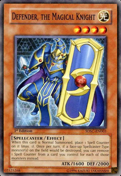 Defender, The Magical Knight [SDSC-EN003] Common | Jomio and Rueliete's Cards and Comics