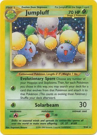 Jumpluff (9/64) [Neo Revelation Unlimited] | Jomio and Rueliete's Cards and Comics