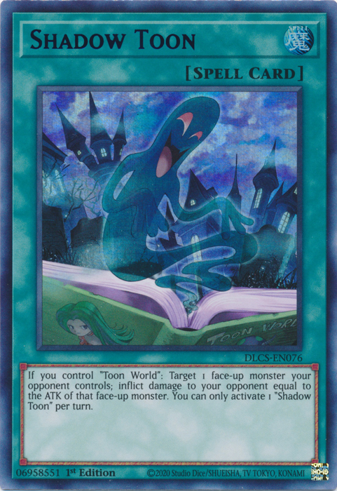Shadow Toon (Blue) [DLCS-EN076] Ultra Rare | Jomio and Rueliete's Cards and Comics