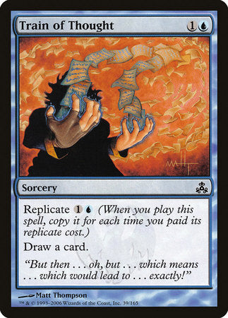 Train of Thought [Guildpact] | Jomio and Rueliete's Cards and Comics