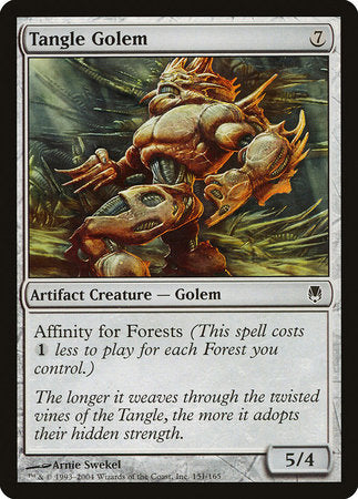 Tangle Golem [Darksteel] | Jomio and Rueliete's Cards and Comics